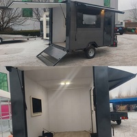 Remorque alimentaire personnalisée, moto, camping-car mobile, caravane