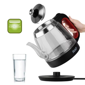 Hervidor Eléctrico Portátil para Té y Café, Calentamiento Rápido, Cuerpo de Vidrio Aislado, Capacidad de 2L, Apagado Automático, Inalámbrico, 360 Grados - Product Image 5