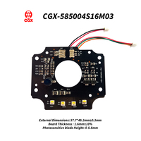 Accessoire pour caméras de sécurité CCTV, panneau de vision nocturne 850nm 940nm ODM OEM 3030 IR infrarouge et lumière blanche double spectre, carte PCBA