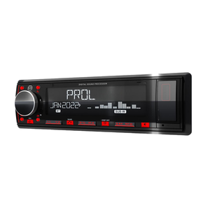 Lecteur MP3 de voiture multifonctionnel BT4.2 1 Din détachable SI4745 USB, tuner radio, compatible 4.2, format audio APE FLAC, Aux - Product Image 1