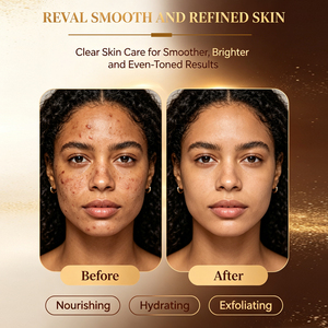 Barra Sólida Limpiadora y Exfoliante Profunda para Piel Sensible, Hidratante, Iluminadora y Blanqueadora, Hecha a Mano en África - Product Image 4