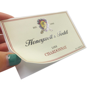 Impression de logo personnalisée la plus vendue : autocollants ronds en feuille d'or autocollants; étiquettes personnalisées en vinyle doré imperméable estampées à chaud - Product Image 3