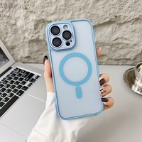 Meilleure coque magnétique mate givrée anti-rayures pour iPhone 16 Pro Max 16 Pro 16 Plus avec recharge sans fil