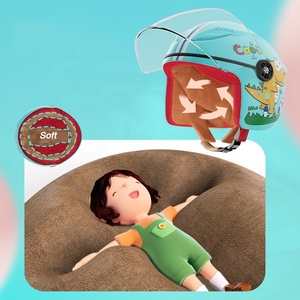 Casques pour enfants à visage ouvert de haute qualité, dessin animé mignon, pour scooter électrique, moto, avec coque en ABS et tampon en EPS - Product Image 5