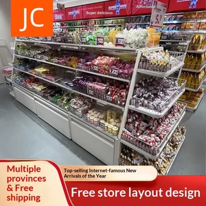Estantes para Snacks al por Mayor de Fábrica, Caja Transparente, Exhibidor para Tiendas de Conveniencia y Supermercados, Material a Base de Hierro, Ligero - Product Image 3