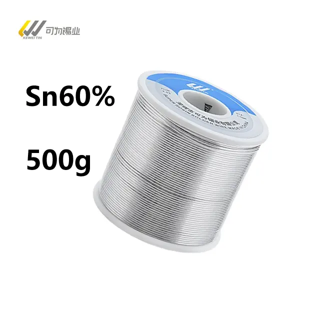 Factory Hot Sale Tin 60% Lead 40% Leaded Solder Wire 500g Spool Solder Wire Tin Solder Wire