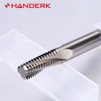 Molino de extremo de roscado de 3 flautas de alto rendimiento HANDERK HRC55 Molino de roscado para aluminio