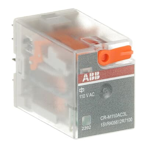 Nuevo Relé de Interfaz Enchufable Original 1SVR405612R7100 CR-M110AC3L, 3c/o, A1-A2=110VAC, 250V/10A, LED - Product Image 3