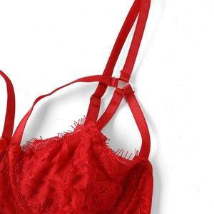 Ensemble de lingerie rouge pour femmes pour les fêtes du Nouvel An (7093) - Disponible sur AliExpress Europe & Amérique - Product Image 3