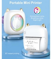Imprimante d'étiquettes thermique portable intelligente 2026 - Sans fil pour photos et plastique C23, résolution 203 dpi, papier 57x25mm