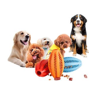 Juguetes de Rompecabezas Dispensadores de Premios para Perros Ecológicos, Pelotas de Goma Natural para Masticar para Cachorros, Clásicas, de Lujo, Naturales - Product Image 3