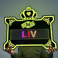 Panneau d'affichage à LED défilant programmable APP panneau d'affichage LOGO personnalisé présentateur de bouteille écran VIP pour discothèque salon
