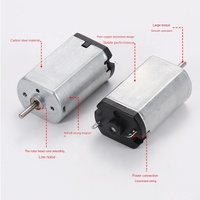 Nouveau moteur micro à aimant permanent à balais 12V CC FK180 (FF180) pour ventilateur, bateau, appareils électroménagers, petits appareils électroniques - 7800 tr/min