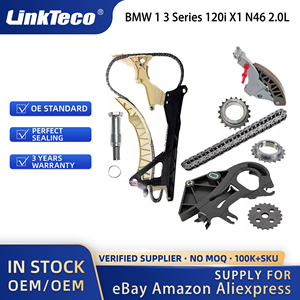Linkteco Kit rantai mesin membangun kembali, Kit poros engkol Con-Rod piston Timing Chain Kit untuk BMW 1 <span class=keywords><strong>3</strong></span> Series 120i X1 N46 <span class=keywords><strong>2</strong></span>.0L 2005-2012 - Product Image 3