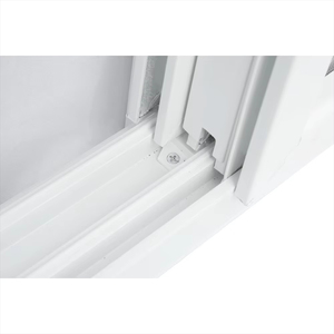 Fenêtres coulissantes en <span class=keywords><strong>PVC</strong></span> verrouillables et élégantes sécurisées Cadre en acier Coupe-vent Horizontal pour l'extérieur pour les entrepôts de conteneurs Appartements - Product Image 4