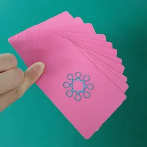 1000pcs 纸材料全彩色印刷可重复使用的干擦除扑克牌闪存学习卡