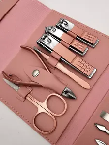 Outils professionnels de soin des pieds, <span class=keywords><strong>kit</strong></span> de coupe-ongles portable de voyage, 16 pièces, acier inoxydable, outil de beauté - Product Image 6
