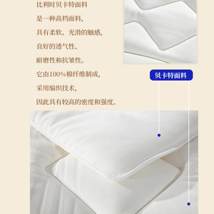 Muse Handmade Tufted Horsehair Mattress With Wool Top <b>Pad</b> Medium Firmness Whole Body Springs Breathable For Child - Product Image 3