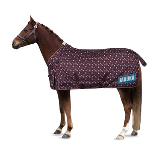 Couverture pour chevaux de qualité supérieure, design personnalisé, en polaire douce, imperméable, doublure en nylon, tissu ripstop, couleur réglable, nouvelle arrivée, pour le dressage - Product Image 4