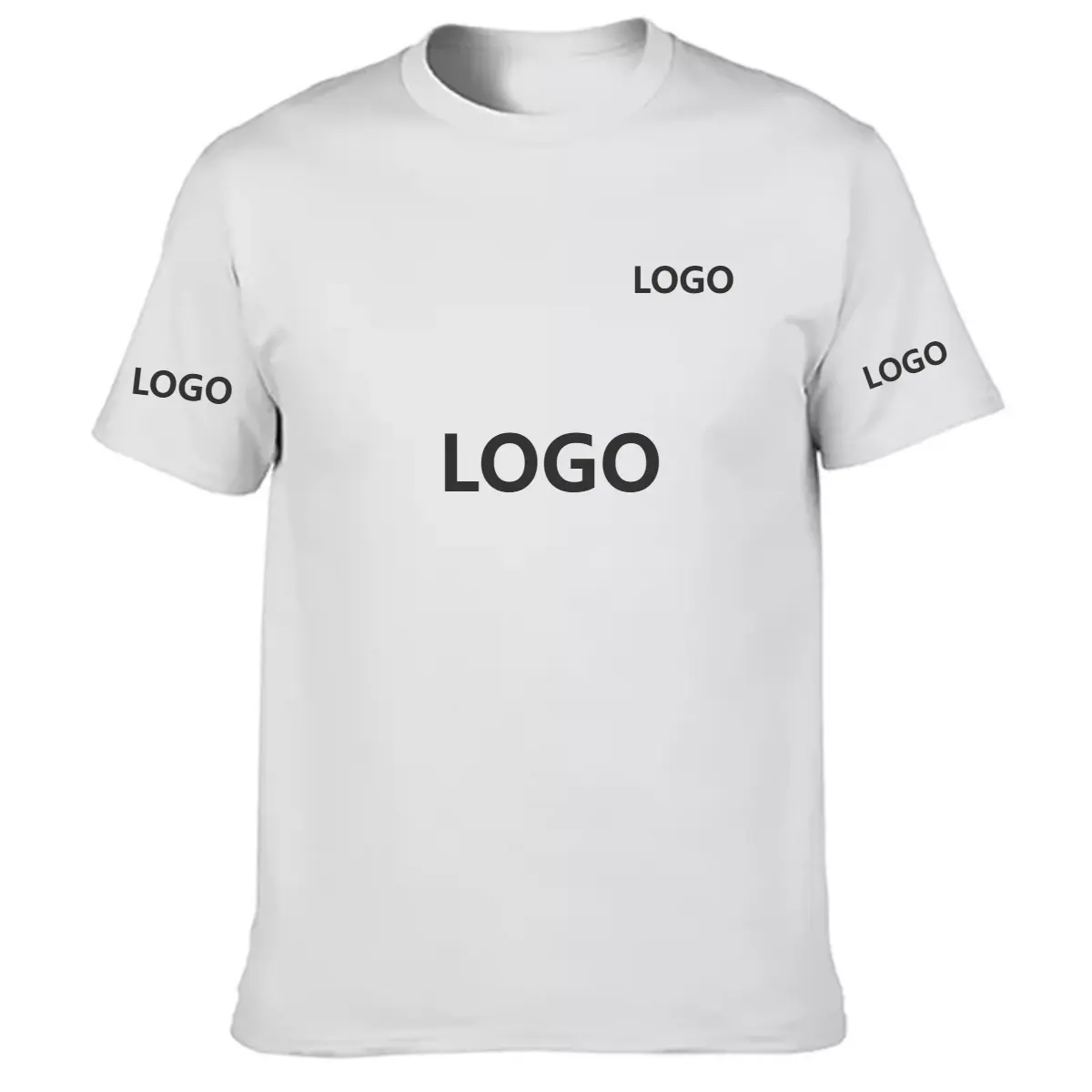 Maglietta Dry Fit maglietta 100% poliestere maglietta a sublimazione con Logo maglietta stampata con Logo personalizzato maglietta semplice da uomo per uomo