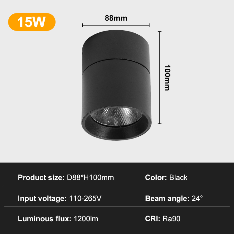 BLACK-15W