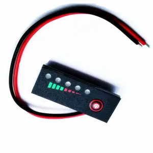 Taidacent Battery Capacity Level Lades tatus anzeige Leistungs prozentsatz anzeige 12V 18650 Lithium Battery Meter Indicator