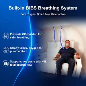 Oxyair Multi-person HBOT 2.0 ATA Hard Shell Oxygen Therapy Chamber Hiperbrica 2 ATA Kamar Hiperbarik Duduk untuk Rehabilitasi - Product Image 6