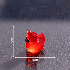 Decorazioni Micro-Paesaggistiche di Halloween con Anatre Demoniache Sataniche Effetto Goccia d'Olio, Accessori Fai-da-te in Resina, Piccoli Ornamenti Carini - Product Image 6