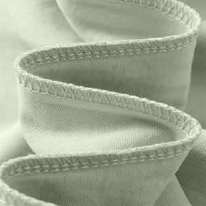 Usine Offre Spéciale hommes O cou t-shirts à manches courtes surdimensionné 100% coton décontracté solide t-shirt hauts 280gsm tricoté tissu pour hommes - Product Image 4