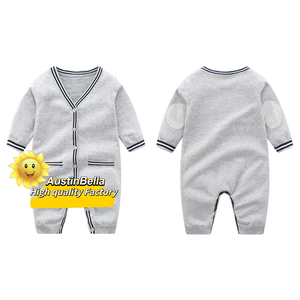 Maglione Autunnale Personalizzato per Neonati, Abbigliamento Aderente a Maniche Lunghe per Bambini, Tutina in Maglia per Bambine 20194 - Product Image 2