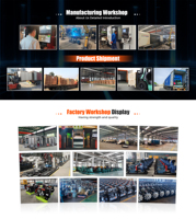 Groupe électrogène diesel Honghao WF 200KW/250KVA avec ATS, refroidissement par eau, démarrage 24V DC, pour usage industriel/minier, silencieux/conteneurisé/mobile, 1800 tr/min