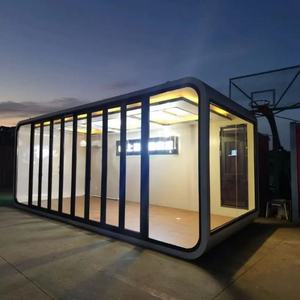 Lüks modüler çelik ev prefabrik konteyner kapsül ev komple mobil Villa uygulaması - Product Image 2