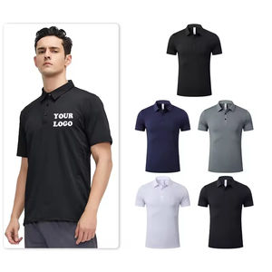 Chemise de rue tendance pour homme personnalisée. Tricoté 100% coton. Logo personnalisé vierge et solide. Séchage rapide. Manches courtes. Nouveau - Product Image 3