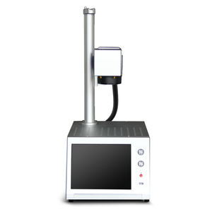 Mesin penanda Laser serat komputer Build-in, pengukir logam dengan pengukir logam plastik PVC baja tahan karat 20W 30W 50W - Product Image 3