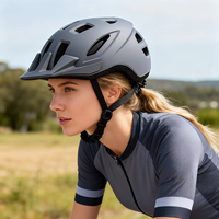 Casque de vélo de cyclisme pour adultes en gros PC fabricants de matériaux casque intelligent double sport casque de vélo de route pour l'équitation
