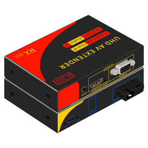 Xput 4K 30Hz Transmitter Receiver chuyển đổi sợi Quang HDMI sợi quang KVM Extender 20km thích hợp cho máy tính/Chiếu - Product Image 4