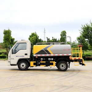 Foton Mini 3000L camion d'eau 4x2 petit chariot d'arrosage eau Bowser arroseur camion-citerne à vendre - Product Image 2