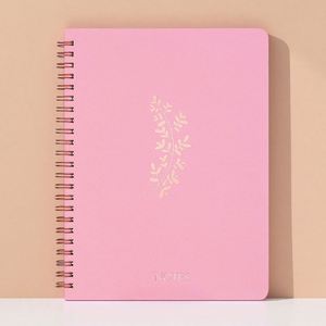 High Quality Custom Spiral <b>Planner</b> Notebook A4/A5 Size Thick Wire-O Binding Printed Design Variety Leather PVC Fabric PP Gift - Product Image 6