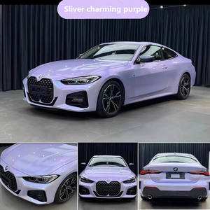 Film <span class=keywords><strong>vinyle</strong></span> PVC caméléon violet lavande fantastique ONDIS pour covering automobile, sans bulles - Product Image 2