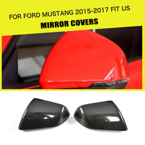 Coques de rétroviseurs latéraux en fibre de carbone pour Ford Mustang GT Coupé 2 portes 15-17 - Product Image 3