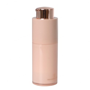 Luxury 30ml 50ml Refillable Eco-friendly Airless <b>Pump</b> <b>Bottle</b> Cosmetic Package Container Matte White Grey with Refill <b>Bottle</b> - Product Image 3