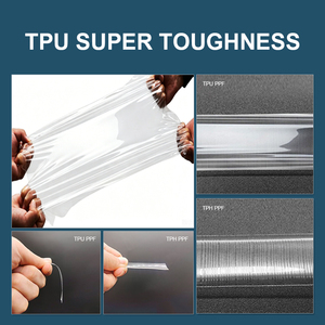 ฟิล์มเคลือบเซรามิกนาโน <span class=keywords><strong>VK</strong></span> สำหรับปกป้องสีรถยนต์ PPF ฟิล์ม TPU ซ่อมแซมตัวเองได้ ไม่เหลือง ป้องกันรอยขีดข่วน ฟิล์มหุ้มรถยนต์ - Product Image 5