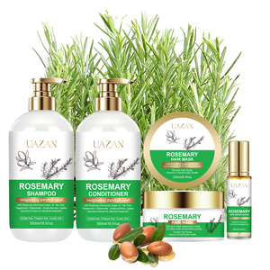 ชุดแชมพูและครีมนวด<span class=keywords><strong>ผม</strong></span>สูตรเร่งการเจริญเติบโตของเส้นผม ปราศจากซัลเฟต ผสมโรสแมรี่ ออร์แกนิค วีแกน อาร์แกน ป้องกันผมร่วง สำหรับแบรนด์ส่วนตัว - Product Image 1