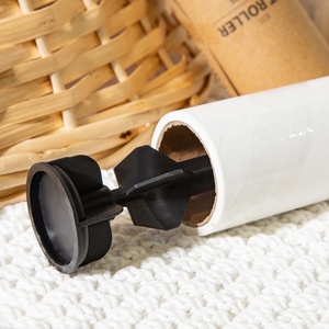 Gloway OEM hộ gia đình thảm làm sạch công cụ 60 Sheets tái sử dụng dính Pet lông Remover xách tay Refill <span class=keywords><strong>Lint</strong></span> Con lăn cho quần áo - Product Image 3