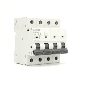 מפסקים מותאמים אישית 1p 2p 3p 4p 6a 10a 16a 20a 25a 32a 40a 50a 63a 6ka 230v/400v ac mcb - Product Image 3