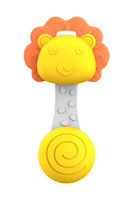 Nouveau style bébé hochet de dentition à mâcher et éducatif balle à saisir à la main bébé apaisant jouet d'éducation précoce