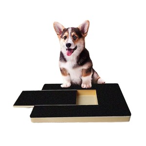 Wooden pet <b>scratching</b> <b>post</b> with food trough, pull-out nail file, pet supplies, cat <b>scratching</b> <b>post</b>. - Product Image 4