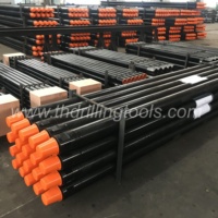 Tige de forage en acier au carbone forgé DTH, Ø ext. 89 mm, ép. 6 mm, joints boîte-à-boîte, longueur 1,5 m-6 m, outil de forage pour puits