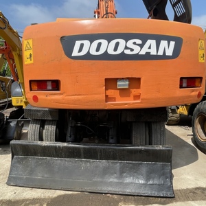 Excavadora de Ruedas Usada DOOSAN DX210W-9, Excavadora de 21 Toneladas, Maquinaria de Construcción Móvil - Product Image 4