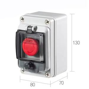 Caja de Control de Parada de Emergencia para Exteriores, Interruptor de Botón, Protección de Casete, Resistente al Agua, Caja de Control de Botón de Parada <span class=keywords><strong>Urgente</strong></span> IP67 - Product Image 5